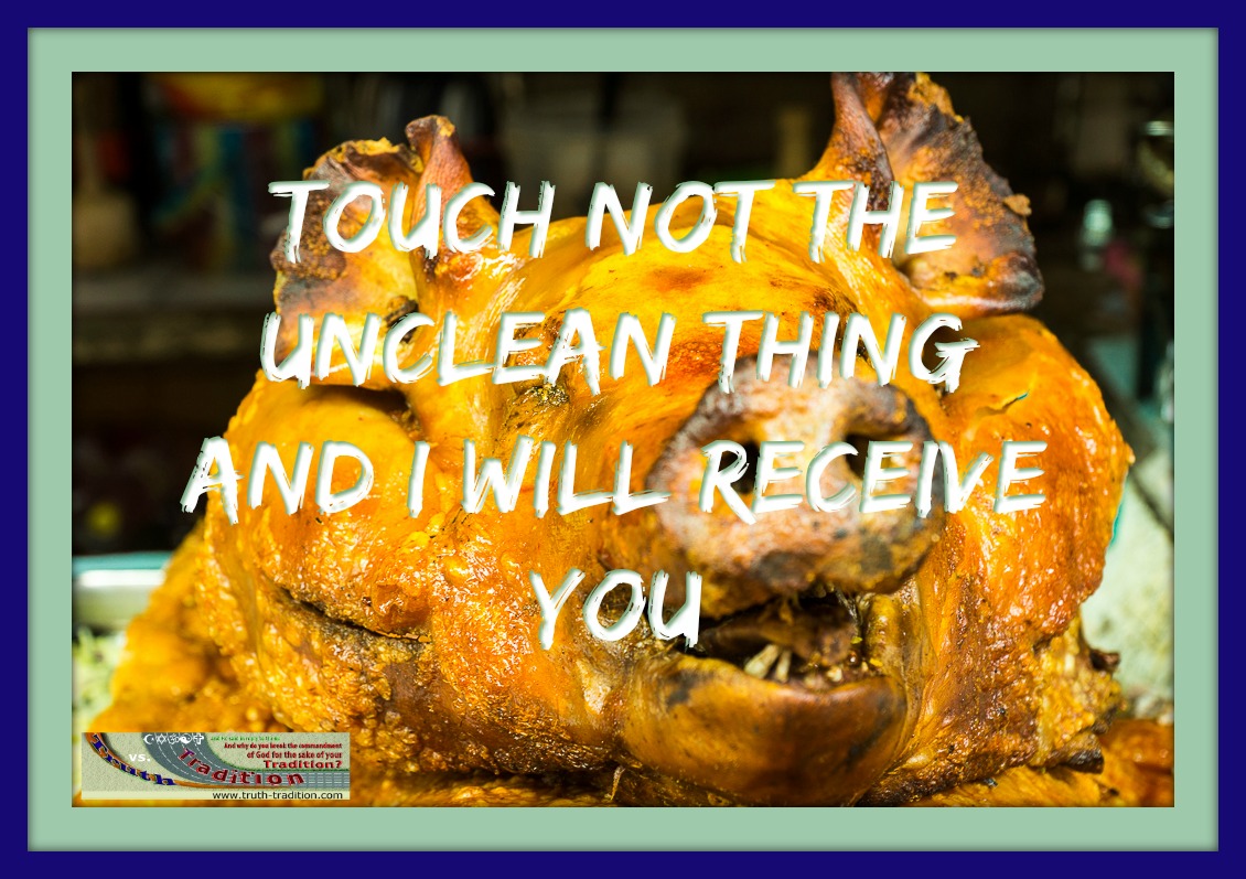 Touch Not The Unclean Thing